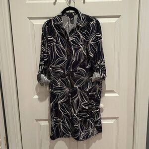 Ann Taylor button up shirt dress
